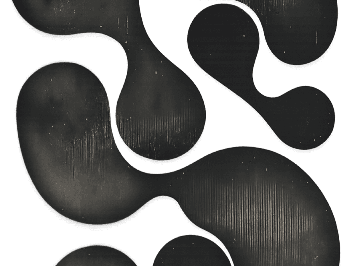 Abstract organic shapes